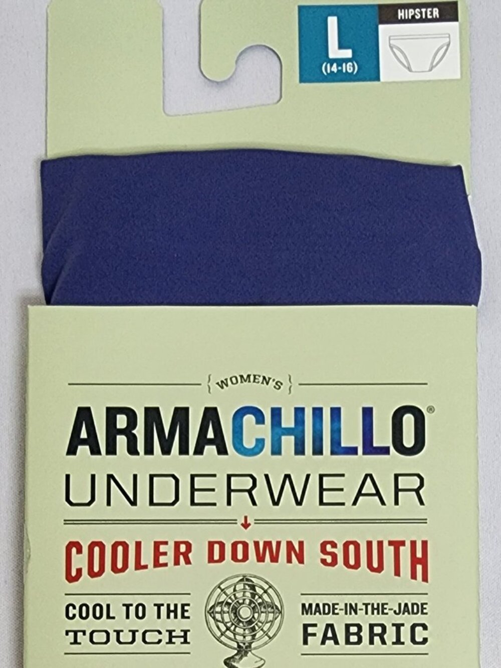 Duluth Trading Armachillo Hipster Underwear - Purple - Large